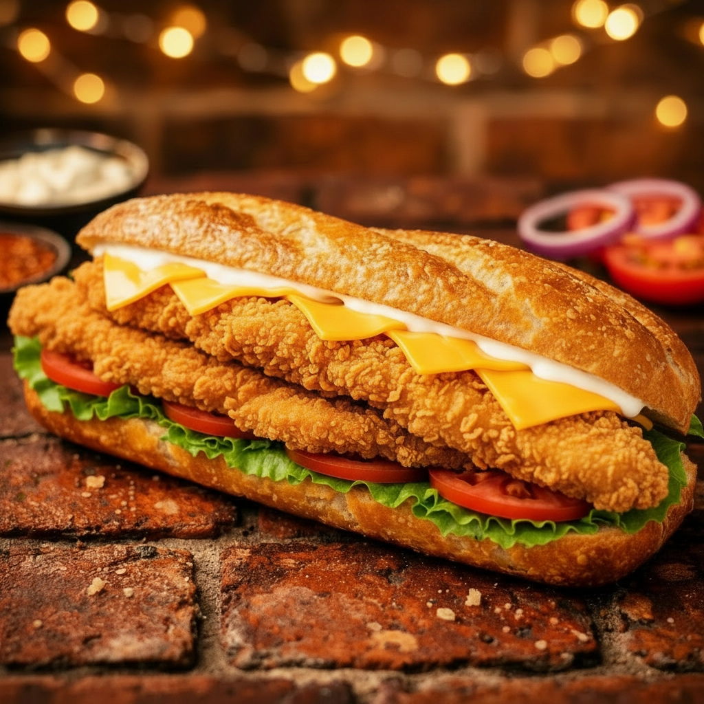 Baguette Chicken Crispy Mamy's